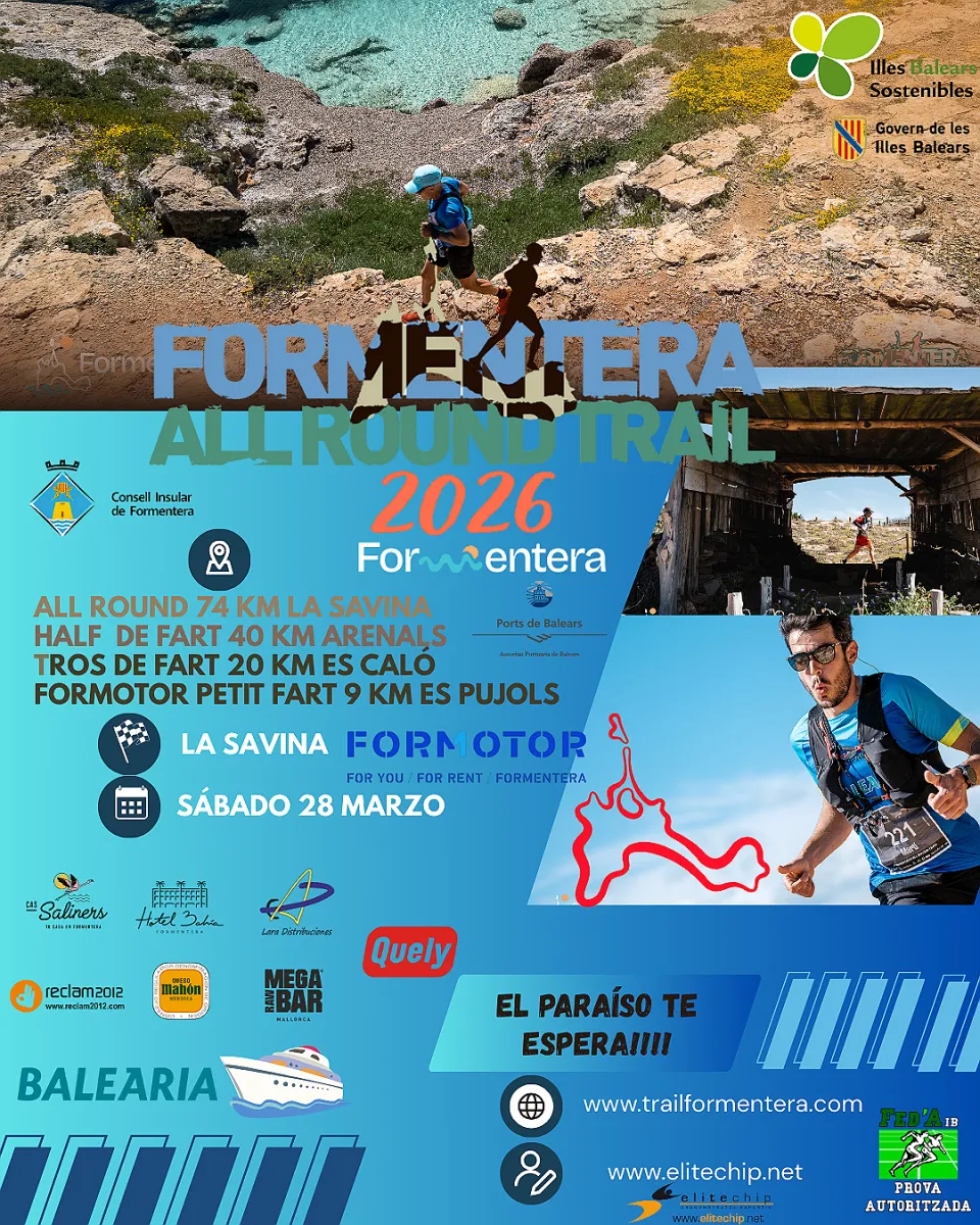 XV Formentera All Round Trail: El desafío donde el paraíso es tu único testigo