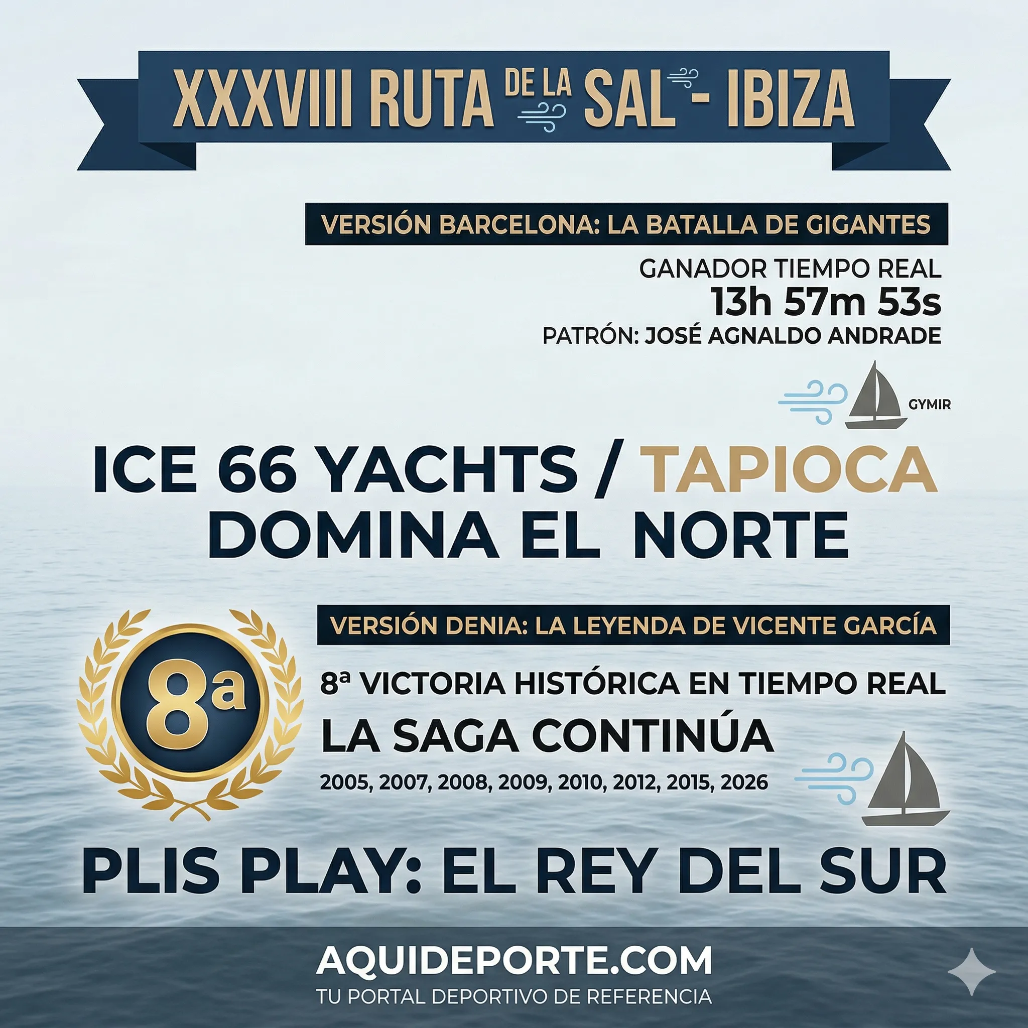 El Tapioca somete a los gigantes y Vicente García agiganta su mito en la Ruta de la Sal